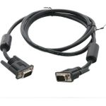 ARTDEV Kabel VGA-Anschlußkabel, 15p. HD D-Sub Stecker/Stecker, 1:1, 1.5m, schwarz (KABVGASS-1.5-SW)