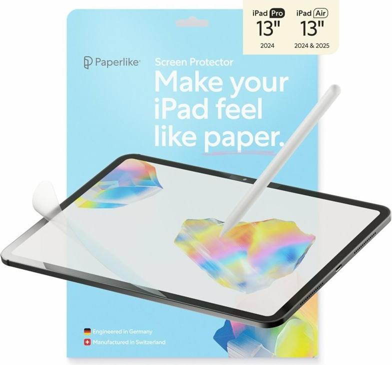 Paperlike 3 Displayschutzfolie iPad Pro 13/iPad Air 13 2024-25 (PL3-13-24)