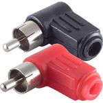 shiverpeaks BS51410-SET Drahtverbinder RCA Schwarz - Rot (BS51410-SET)