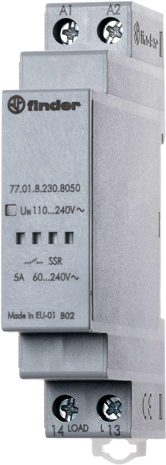 Finder Elektronisches Relais (SSR), Serie 77 77.01.8.230.8050 5 A (77.01.8.230.8050)