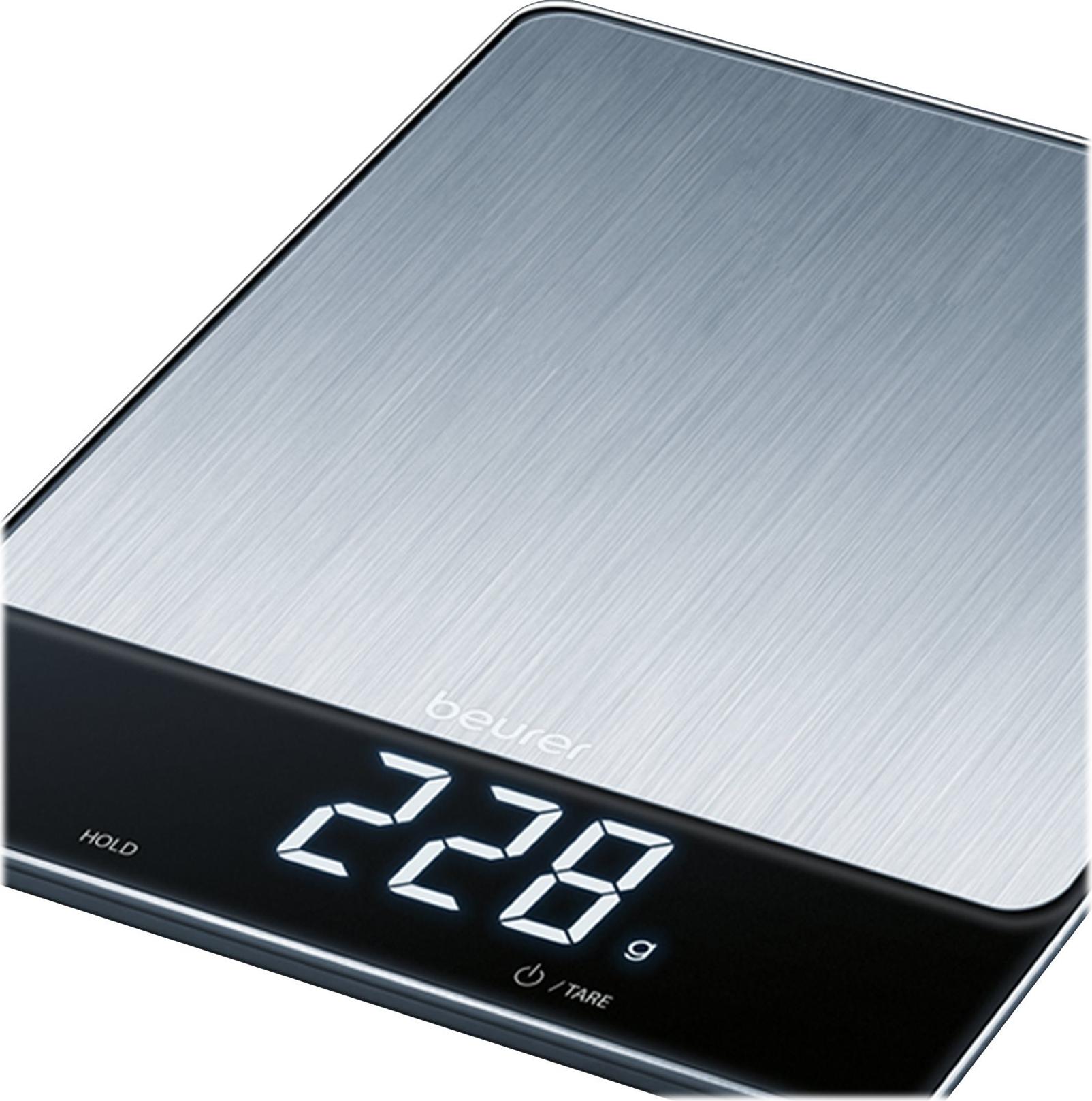 BEU KS34XL Beurer KS 34 XL ed Küchenwaag Tragkraft 15 kg Magic-LED Sensor (703.12)