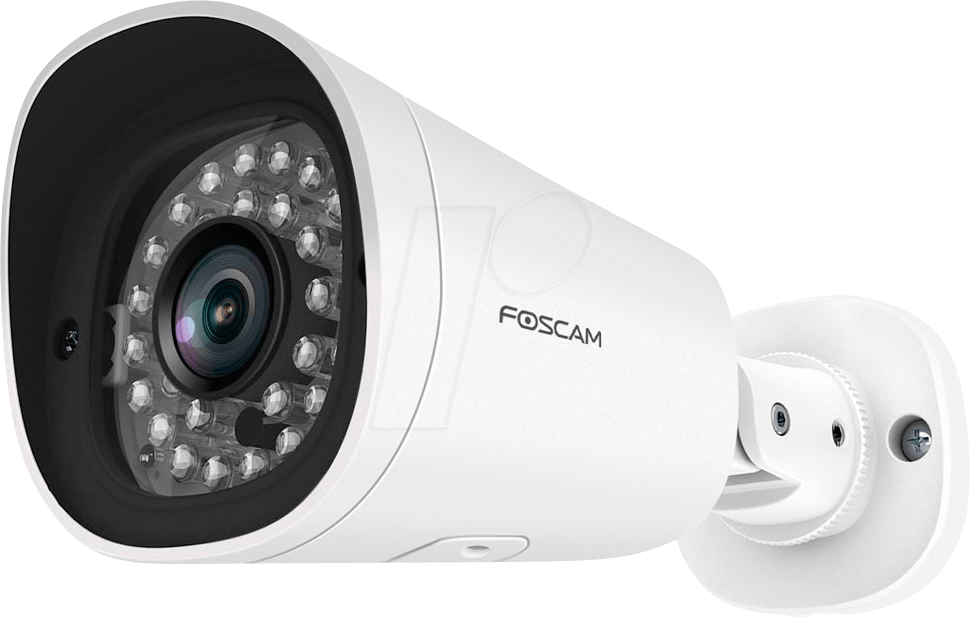 FOSCAM G2EP Outdoor Überwachungskamera, Weiß [2 MP Full HD, 1x LAN, PoE, Zweiwege-Audio, 20m Nachtsicht] Typ: AußenkameraAuflösung: 1920 x 1080 PixelVerbindung: 1x 10/100Mbit/s RJ45Besonderheiten: F2.0, 4mm Brennweite, bis zu 20m NachtsichtFarbe: Weiß (G2EP)