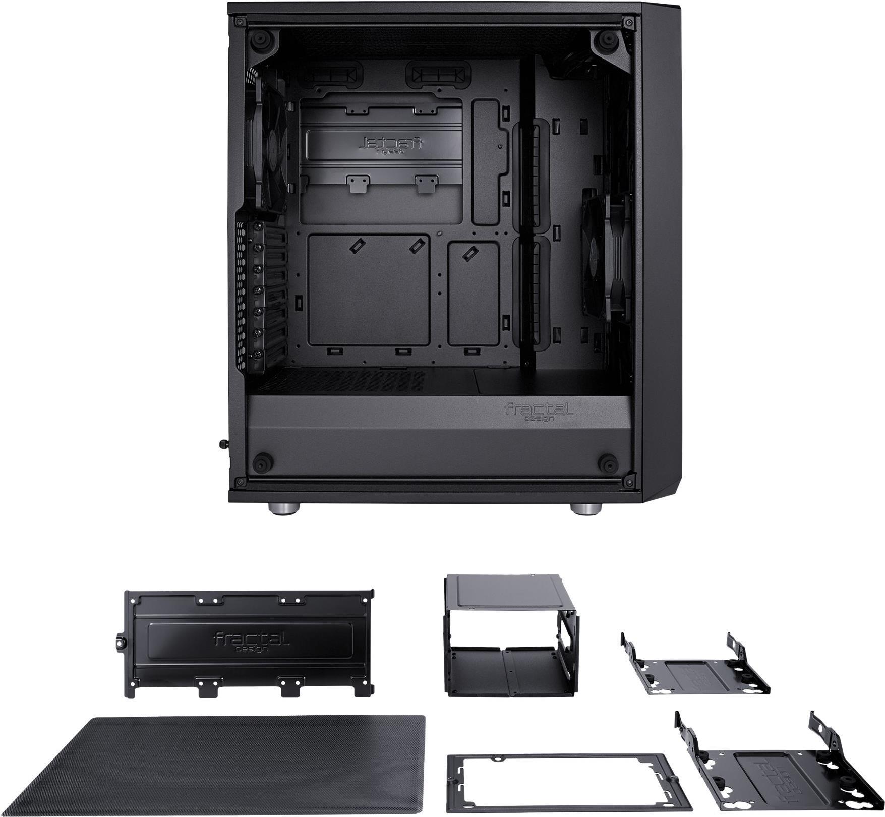Fractal Design Meshify C Midi-Tower Schwarz