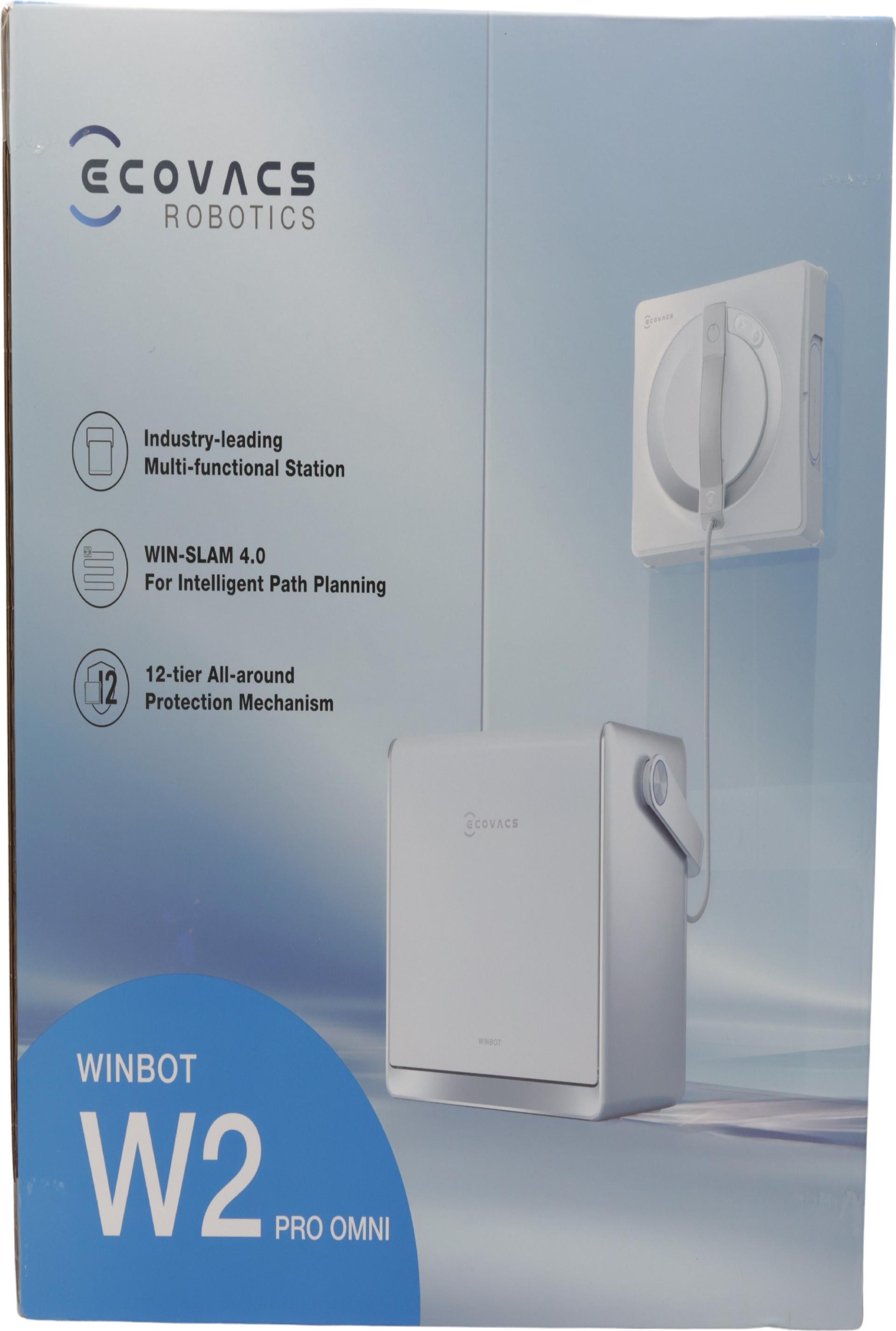 Ecovacs Winbot W2 Pro Omni Fensterputzroboter Grau/Weiß