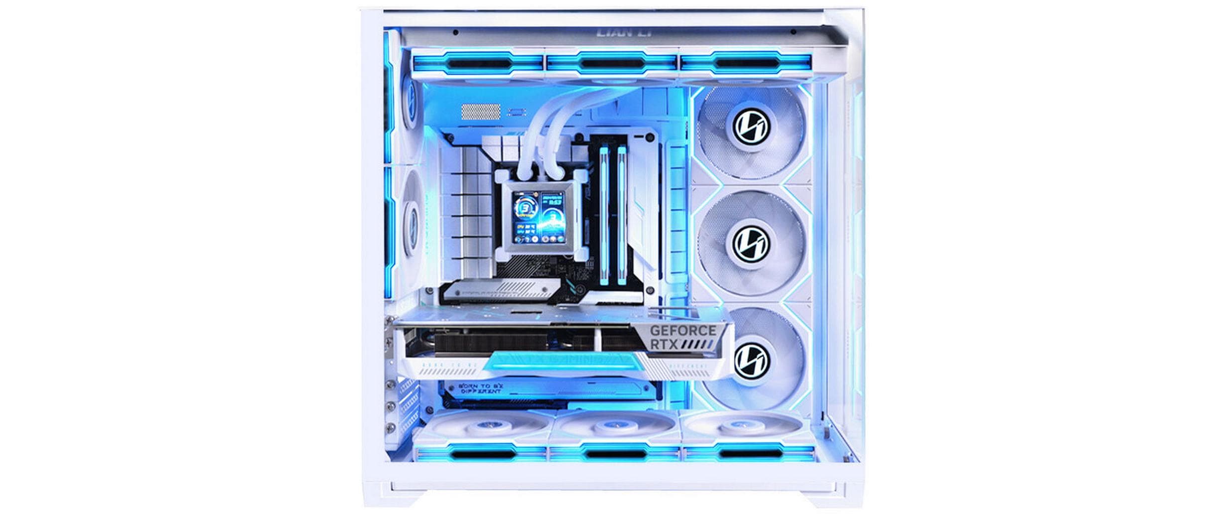 Lian Li O11 Vision Compact Mid-Tower Weiß