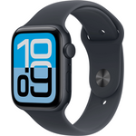 Apple Watch SE 3 Aluminium 44mm Mitternacht (Sportarmband mitternacht) M/L (MEHQ4ZR/A) (geöffnet)