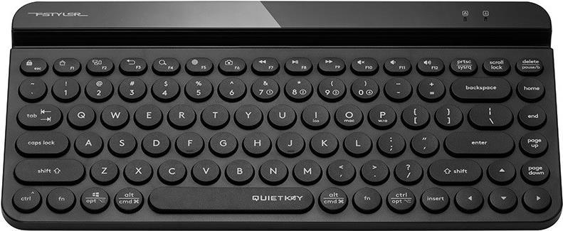 Drahtlose Tastatur A4tech FSTYLER FBK30 Black 2.4GHz+BT (Silent) (A4TKLA47123)