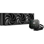DeepCool Spartacus 420 AIO Wasserkühlung 420 mm Radiator Schwarz ARGB Display (R-SPT420-BKDSMP-G-1)