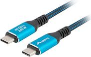 Lanberg USB4 USB Type-C kabel Sort Bla (CA-CMCM-45CU-0015-BK)