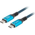 Lanberg USB4 USB Type-C kabel Sort Bla (CA-CMCM-45CU-0015-BK)