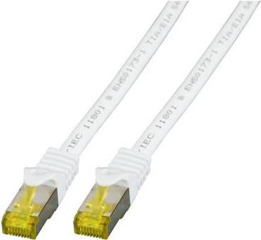 EFB-Elektronik RJ45 Patchkabel Cat.6A S/FTP LSZHCat.7 Rohkabel weiß 2m Hersteller: EFB Elektronik (MK7001.2W)