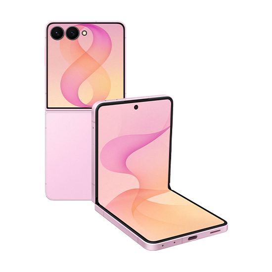 Samsung Galaxy Z Flip8 Klapp-Smartphone 6.9" Dual-SIM 5G 12 GB RAM 512 GB Pink