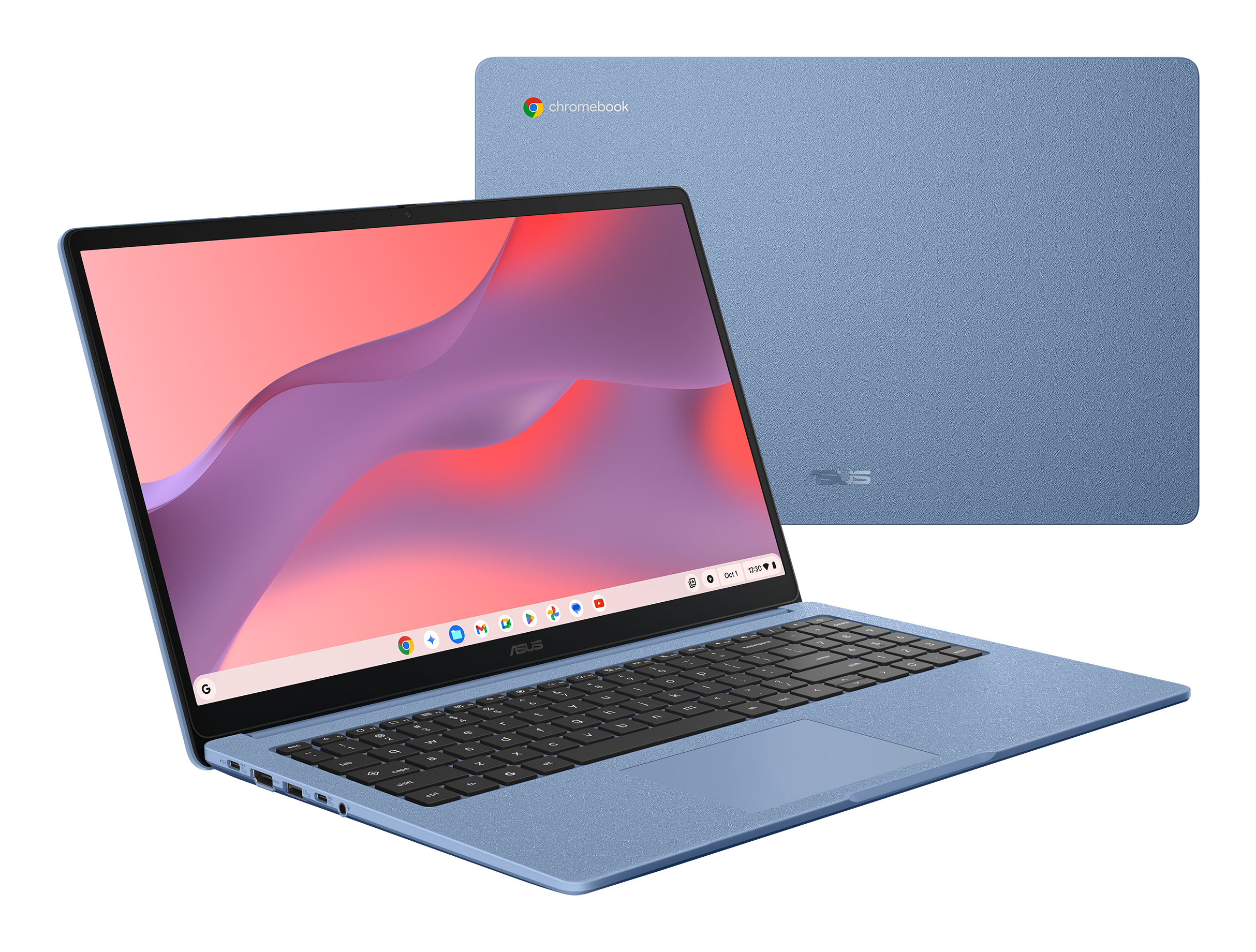 ASUS Chromebook CM15 15.6" MediaTek Kompanio 540 4 GB RAM 128 GB eMMC ChromeOS Fabric Blue