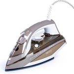 Camry CR 5018 Dampfbügeleisen Ceramic Ultra Glide Braun, Grau, Weiß 3000 W (CR 5018)