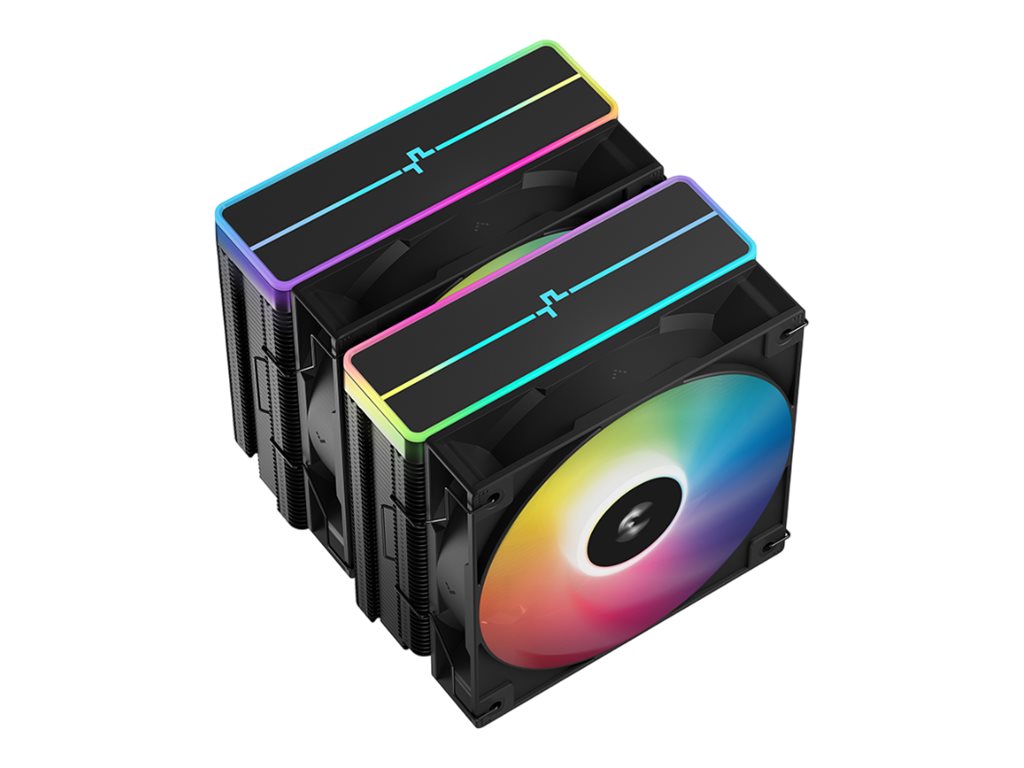 Deepcool AG620 BK ARGB V2 CPU-Luftkühler 2x 120 mm Schwarz