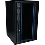 DSIT 12 HE, 10” Serverschrank, mit Glastür (BxTxH) 370x450x618mm (DS10-3412)