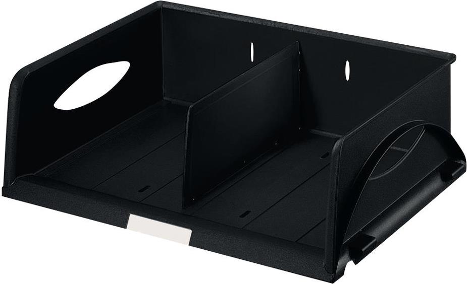 Leitz Standard Briefablage Sorty Querformat A4 Maxi Schwarz