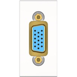 Kindermann 7464000901. Anschluss 1: VGA, Anschluss 2: VGA, Steckerverbindergeschlecht: Männlich/Weiblich. Kabellänge: 3 m, Produktfarbe: Weiß (7464000901)