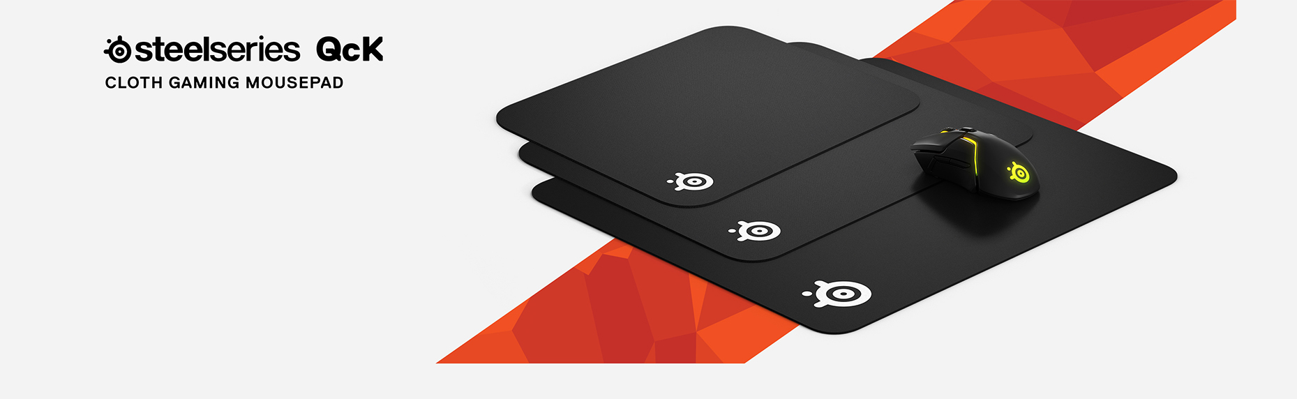 SteelSeries QcK Mauspad Schwarz