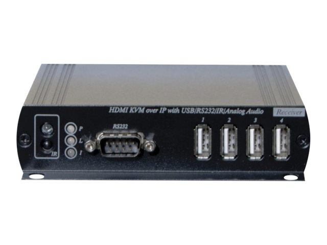 Exertis Connect Video-/Audio-/IR-/USB-/Seriell-Extender Empfänger HDMI 1080p über CAT 5e bis 150 m
