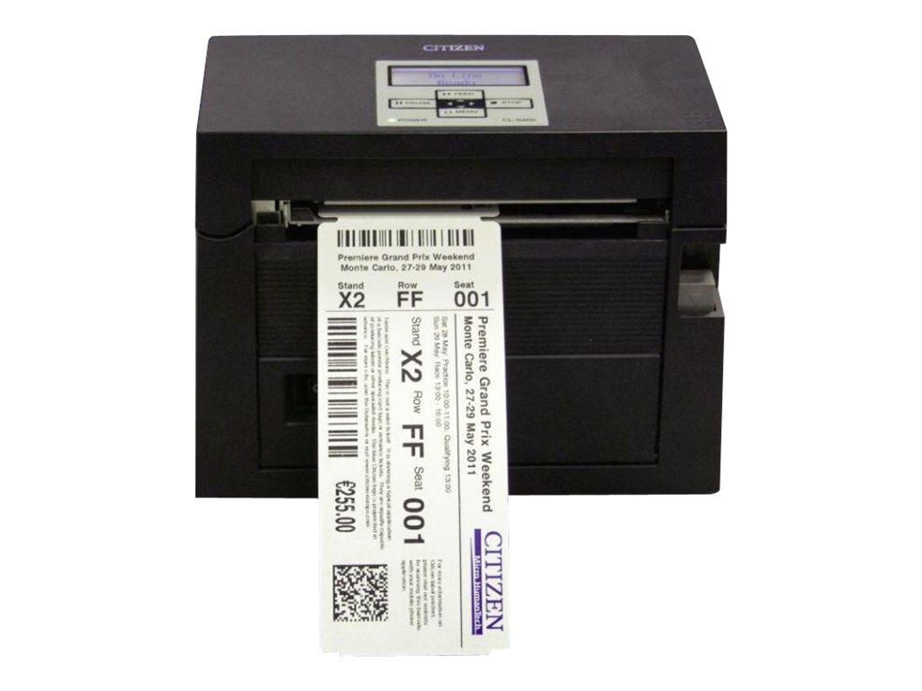 Citizen CL-S400DT Etikettendrucker Thermodirekt 203 dpi USB RS-232 Schwarz