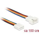 Delock Verlängerungskabel für Lüfterspannungsversorgung (85364)