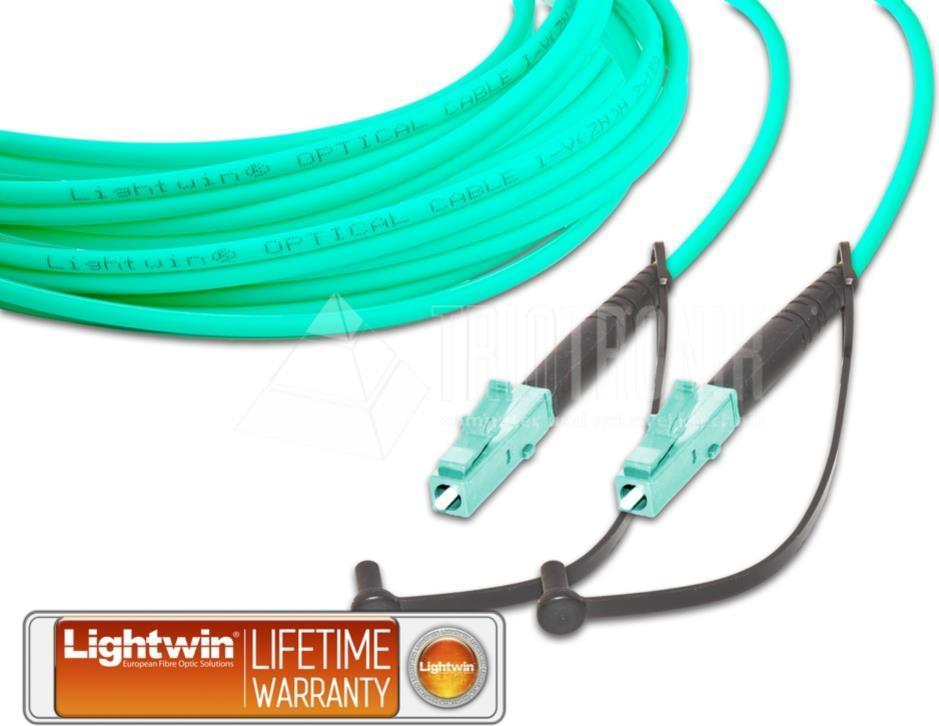 Lightwin High Quality Simplex LWL Patchkabel, MM OM3, LC - LC LWL Patchkabel (LSP-50 LC-LC 2.0 OM3)