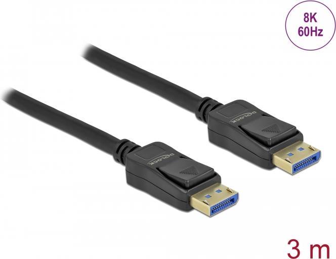 Delock DisplayPort Kabel 10K 60 Hz 54 Gbps 3 m (80263)