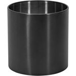 EUROPALMS STEELECHT-35 Nova, Edelstahlübertopf, anthrazit, Ø35cm (83011397)