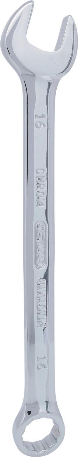 KS TOOLS CHROMEplus Ringmaulschlüssel, abgewinkelt, 16mm (518.0616)