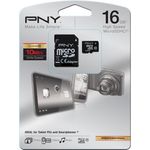 PNY Technologies HP MICRO SD CARD CLASS 10 16GB (SDU16GBHC10HP-EF)