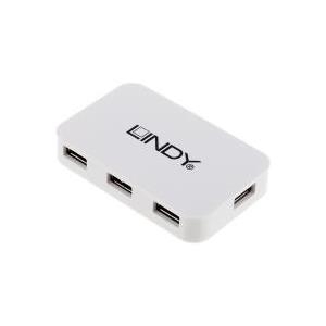 Lindy 4 Port USB 3.0 Hub Zum Anschluss von vier USB 3.0 Geräten (43143)