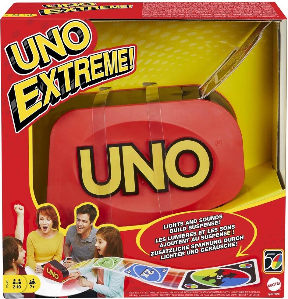 Mattel UNO Extreme Kartenspiel