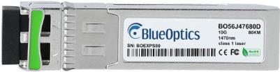 BlueOptics SFP-10G-CWDM-1490-80-AL-BO Netzwerk-Transceiver-Modul Faseroptik 10000 Mbit/s SFP+ 1490 nm (SFP-10G-CWDM-1490-80-AL-BO)