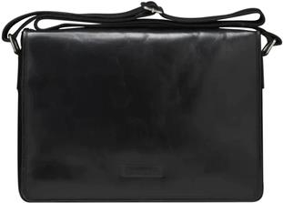 dbramante1928 Marselisborg 35,60cm (14") Messengerhülle Schwarz Vollnarbenleder