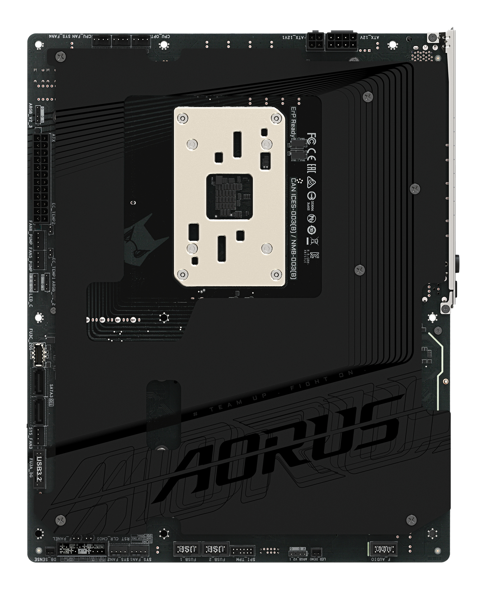 Gigabyte AORUS X870 STEALTH ATX Mainboard Schwarz