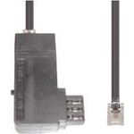 E+P Telefonkabel 3,0m T 138/3 TAE-F-Stecker/Westernstecker 6/4 (T138/3)