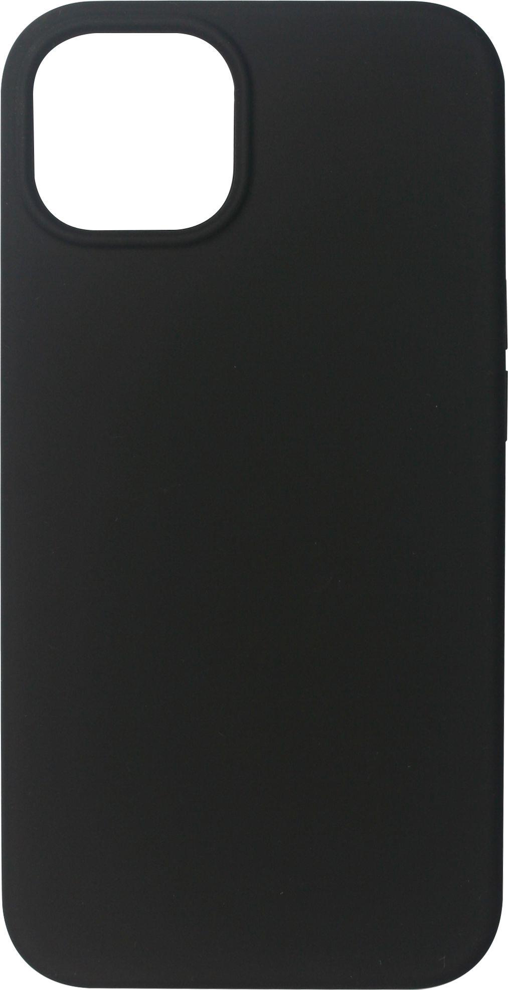 eSTUFF INFINITE RIGA. Etui-Typ: Cover, Markenkompatibilität: Apple, Kompatibilität: iPhone 13, Maximale Bildschirmgröße: 15,5 cm (6.1"), Oberflächenfärbung: Monochromatisch, Produktfarbe: Schwarz (ES67120036-BULK)