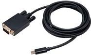 Akasa AK-CBCA17-18BK Kabeladapter USB Type-C VGA Schwarz (AK-CBCA17-18BK)