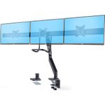StarTech.com Crossbar Triple Monitor Desk Mount, VESA 75x75/100x100 (3M1A3SG-MONITOR-ARM)