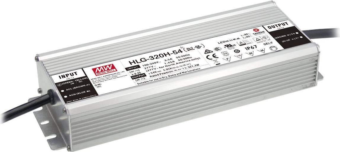 MEANWELL LED-Netzteil 320W / 24V IP67 (51405008)