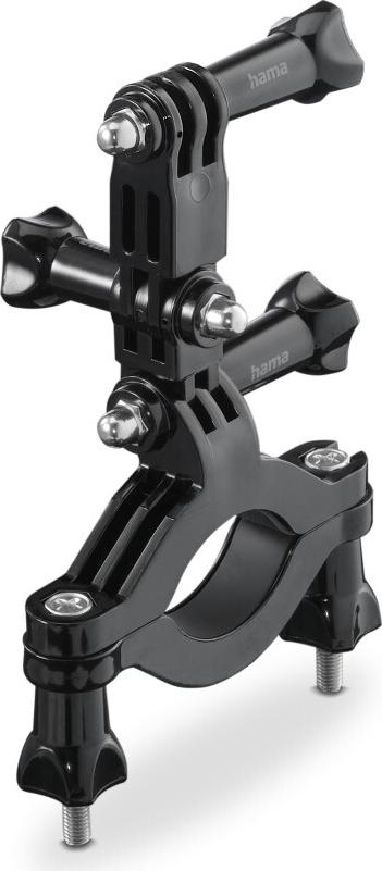 Hama Kamerahalterung Groß für Action-Cam, für Stangen/Rohre von 2,5 - 6,2 cm (00004562)