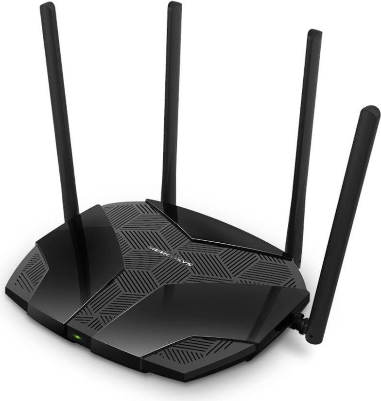 Mercusys MR70X Wi-Fi 6 Dual-Band WLAN-Router Schwarz