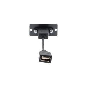 KRAMER WU-AA(W) USB Wallplate weiss (85-0119399)