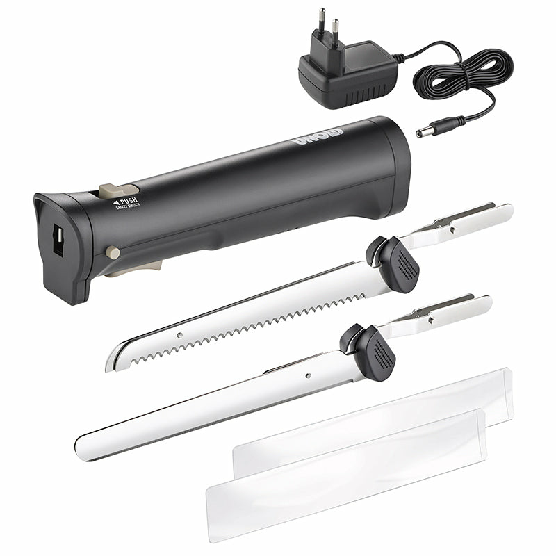 Unold Cordless Elektrisches Messer 78815 9 W Akku Schwarz, Edelstahl