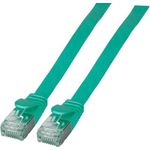 EFB-Elektronik RJ45 Flachpatchkabel Cat.6A U/FTP PVC grün 1,5m Hersteller: EFB Elektronik (K5545GN.1,5)