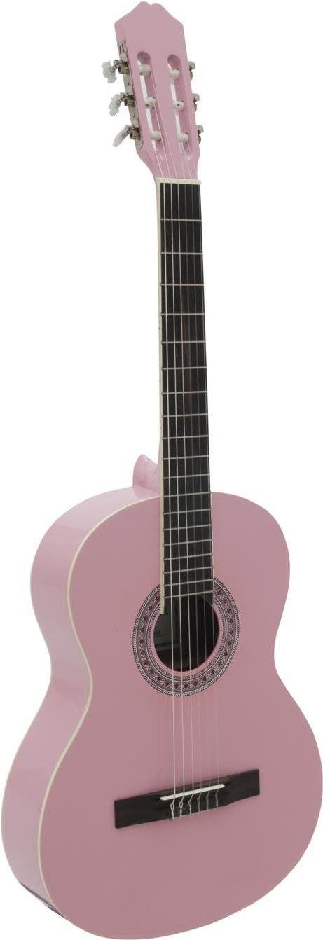 DIMAVERY AC-303 Klassikgitarre, pink (26241009)