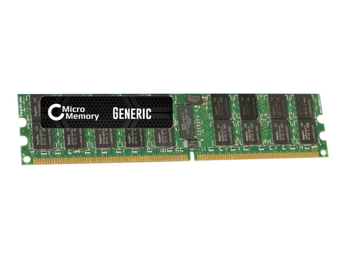 CoreParts JK002 4 GB DDR2 667 MHz PC2-5300 ECC DIMM 240-PIN Speichermodul Grün
