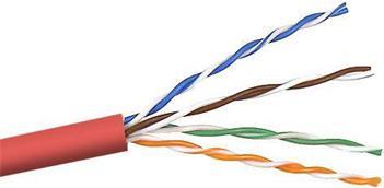 ADVANCED CABLE TECHNOLOGY Cat6a - 305m 305m Cat6a U/FTP (STP) Rot Netzwerkkabel (EP455B)