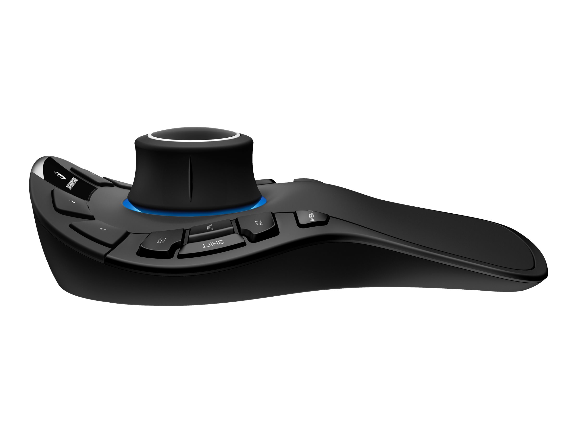 3Dconnexion SpaceMouse Pro 3D-Maus USB 15 Tasten Schwarz, Grau